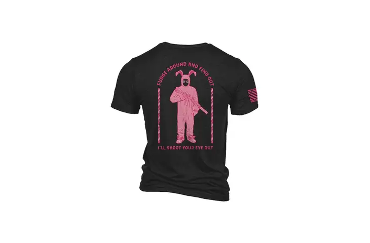 Nine Line Fudge Around Short Sleeve Shirt Charcoal Black XL 60FD145D FUDGEAR-TSTRI-CHARCOALBLACKTRIBLEND-XL